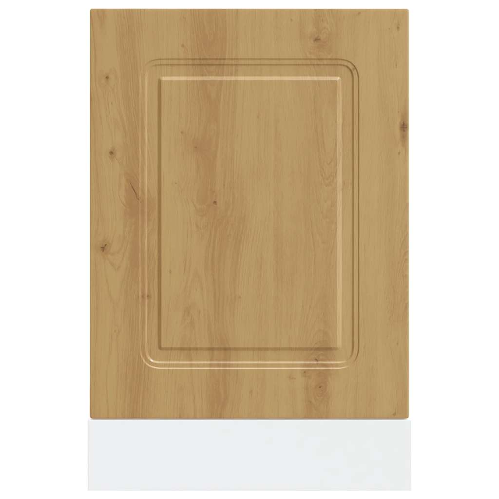 Pannello Lavastoviglie Kalmar Rovere Artigianale 45x1,5x67 cm