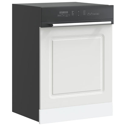 Pannello Lavastoviglie Kalmar Bianco 60x1,5x67 cm in Truciolato