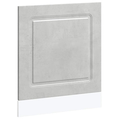 Pannello Lavastoviglie Kalmar Grigio Cemento 60x1,5x67 cm