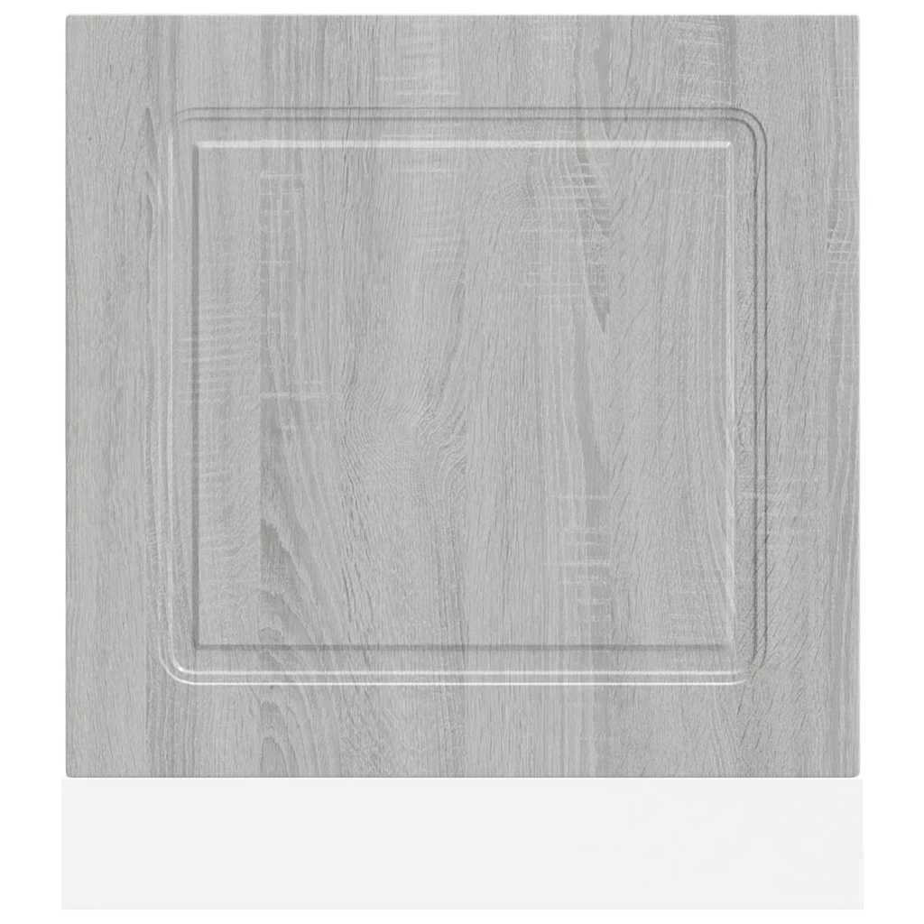 Pannello Lavastoviglie Kalmar Grigio Sonoma 60x1,5x67 cm
