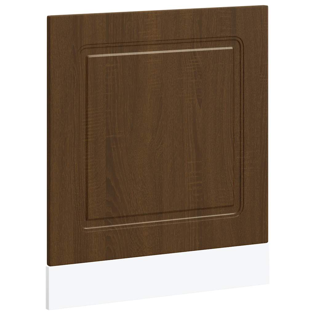 Pannello Lavastoviglie Kalmar Rovere Marrone 60x1,5x67 cm