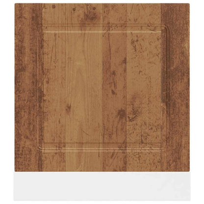 Pannello Lavastoviglie Kalmar Legno Antico 60x1,5x67 cm
