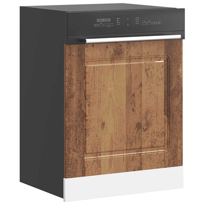 Pannello Lavastoviglie Kalmar Legno Antico 60x1,5x67 cm
