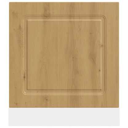 Pannello Lavastoviglie Kalmar Rovere Artigianale 60x1,5x67 cm