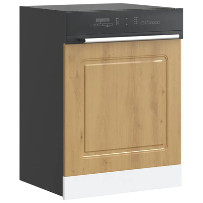 Pannello Lavastoviglie Kalmar Rovere Artigianale 60x1,5x67 cm