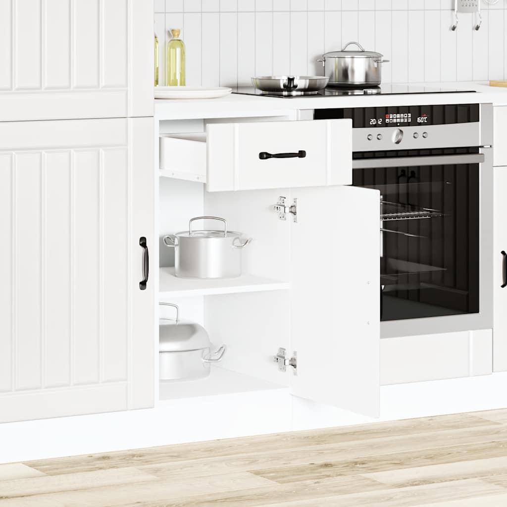 Base da Cucina Lucca Bianco in Legno Multistrato