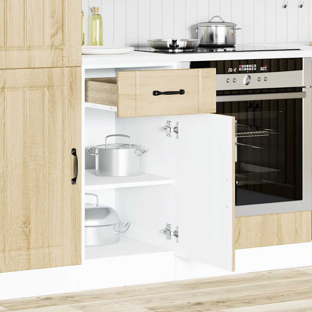 Base da Cucina Lucca Rovere Sonoma in Legno Multistrato