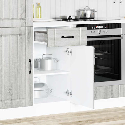 Base da Cucina Lucca Grigio Sonoma in Legno Multistrato