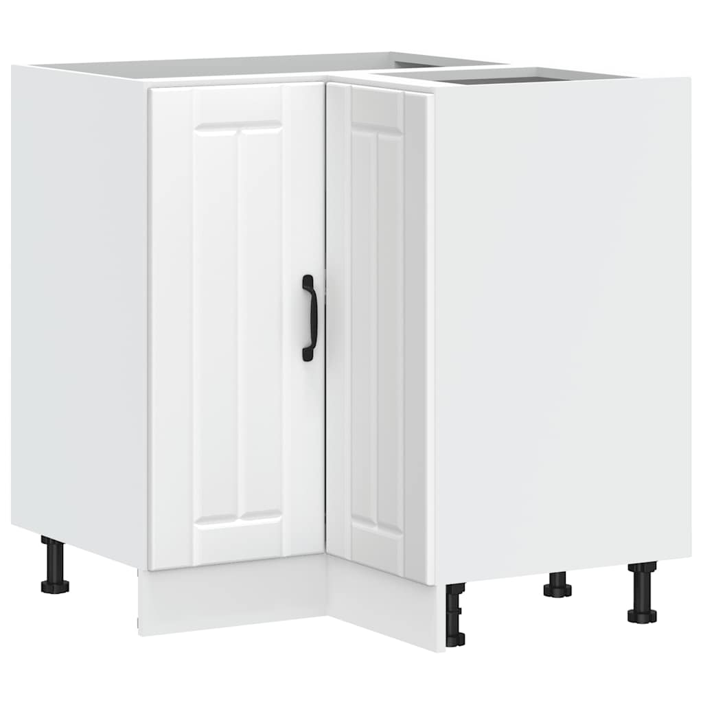 Mobile Base ad Angolo Cucina Lucca Bianco in Legno Multistrato