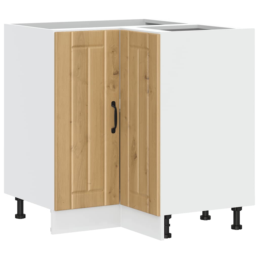 Base ad Angolo Cucina Lucca Rovere Artigianale Truciolato