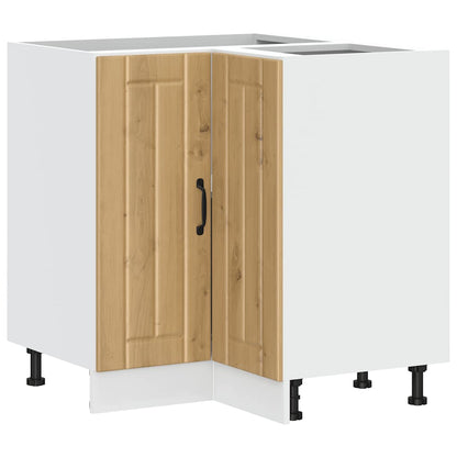 Base ad Angolo Cucina Lucca Rovere Artigianale Truciolato