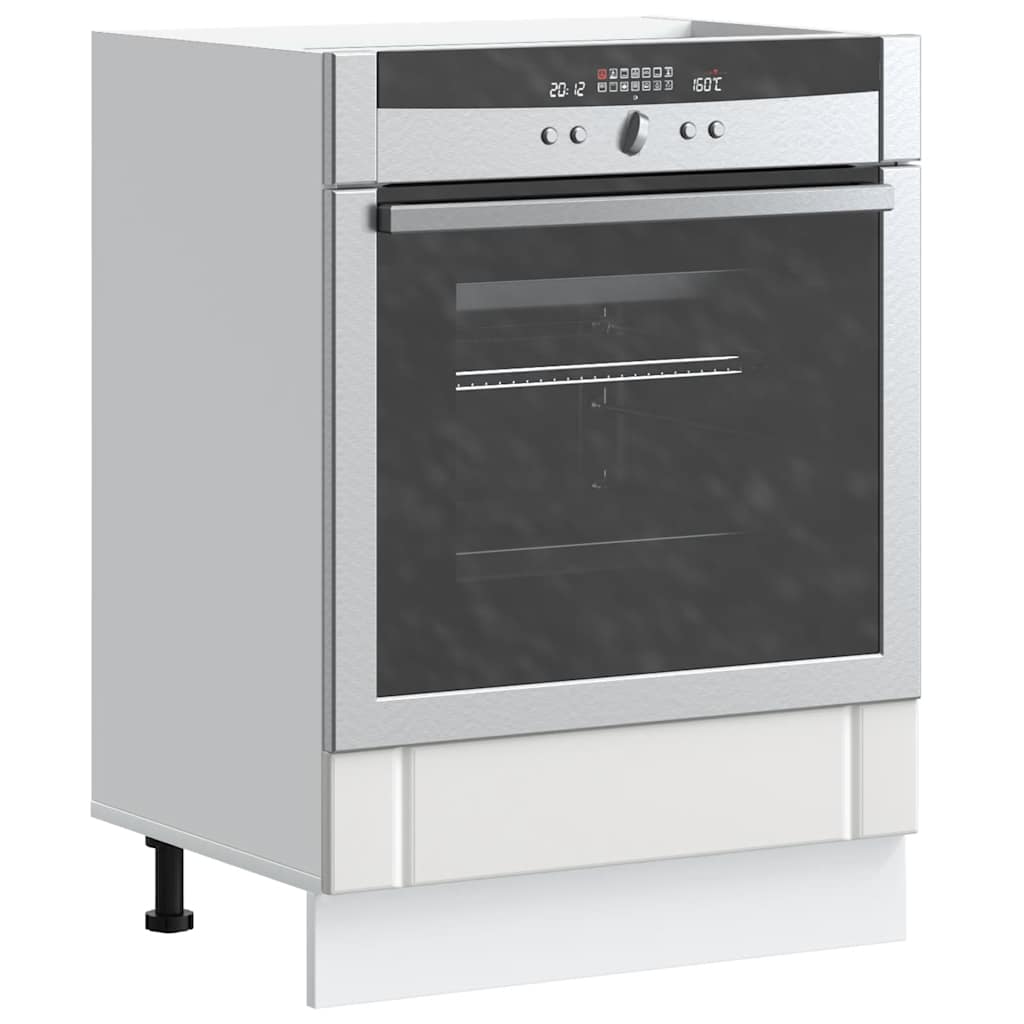 Armadio Forno Lucca Bianco in Legno Multistrato