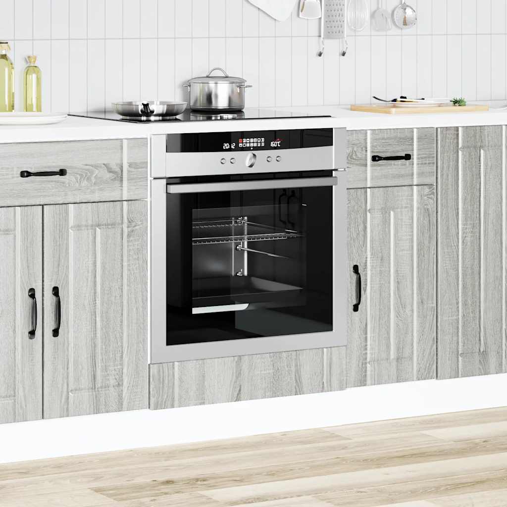 Armadio Forno Lucca Grigio Sonoma in Legno Multistrato
