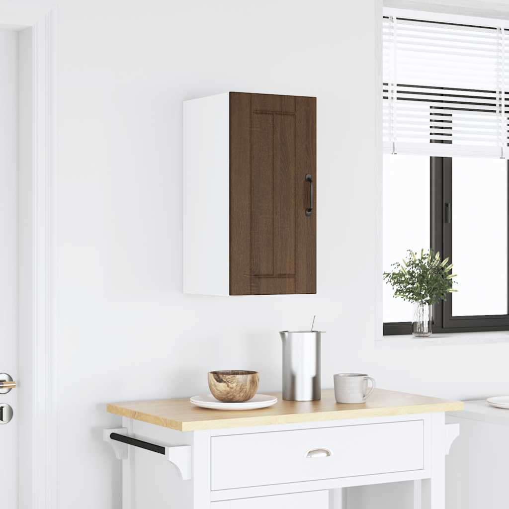 Pensile da Cucina Lucca Rovere Marrone in Legno Multistrato
