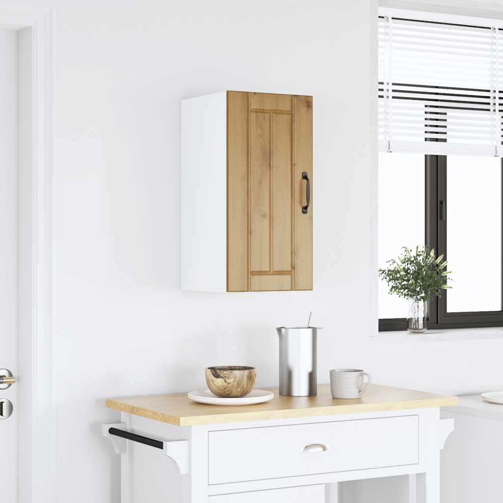 Pensile da Cucina Lucca Rovere Artigianale in Legno Multistrato