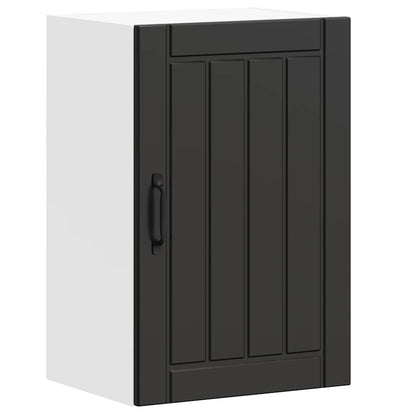 Pensile da Cucina Lucca Nero in Legno Multistrato