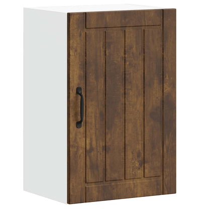 Pensile da Cucina Lucca Rovere Fumo in Legno Multistrato
