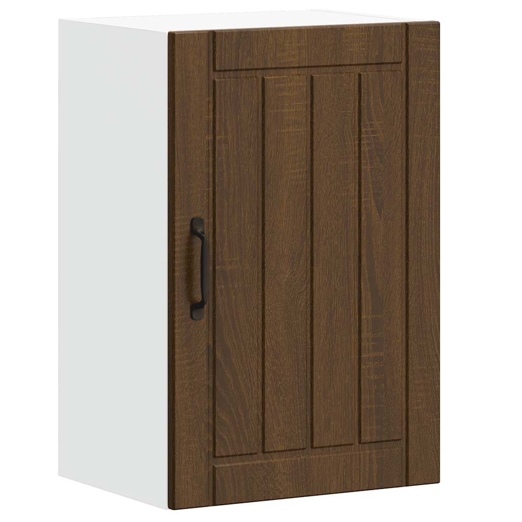 Pensile da Cucina Lucca Rovere Marrone in Legno Multistrato