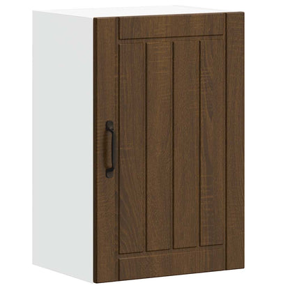 Pensile da Cucina Lucca Rovere Marrone in Legno Multistrato