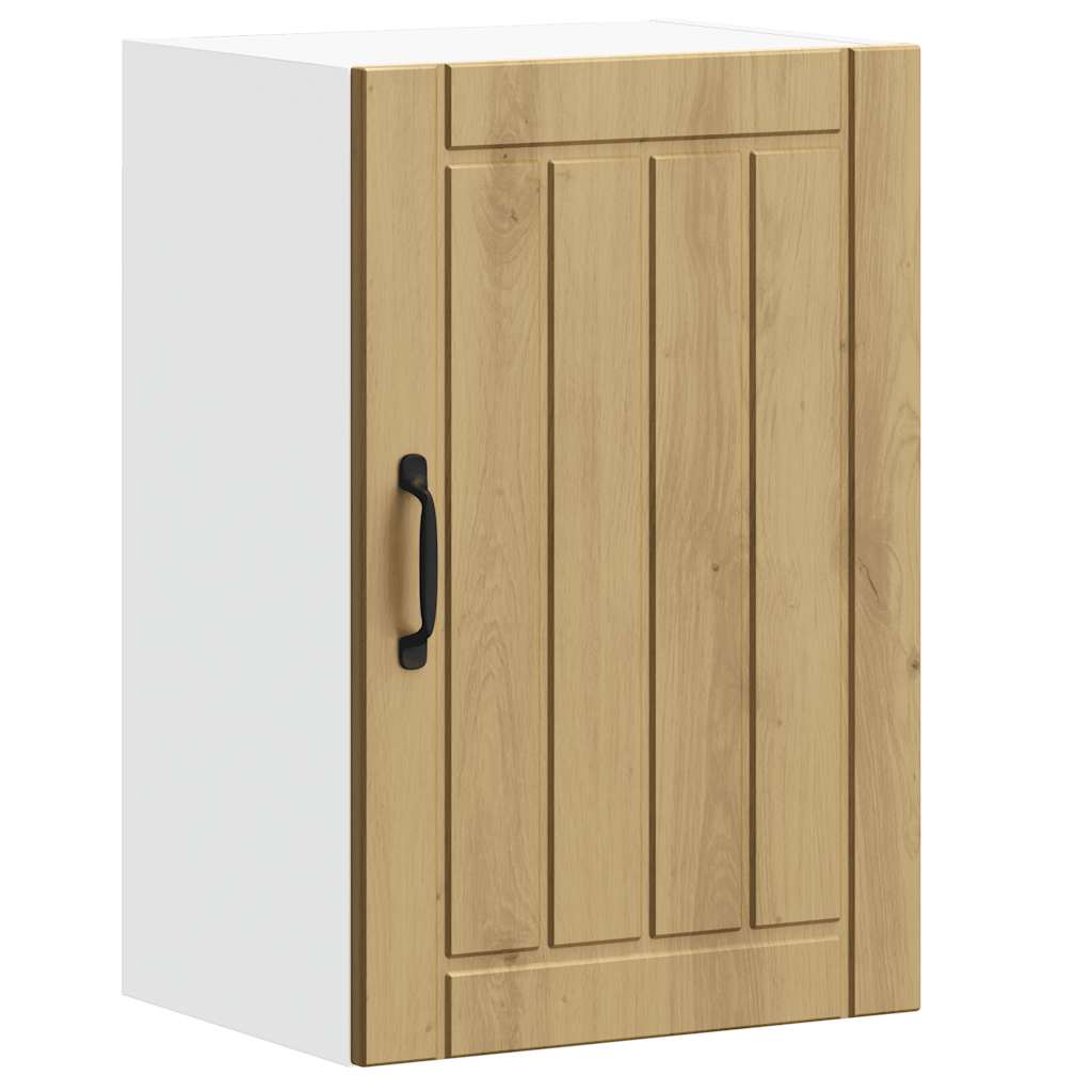 Pensile da Cucina Lucca Rovere Artigianale in Legno Multistrato