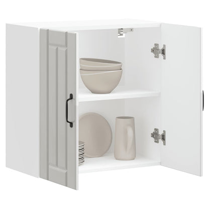 Pensile da Cucina Lucca Bianco Lucido in Legno Multistrato