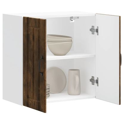 Pensile da Cucina Lucca Rovere Fumo in Legno Multistrato