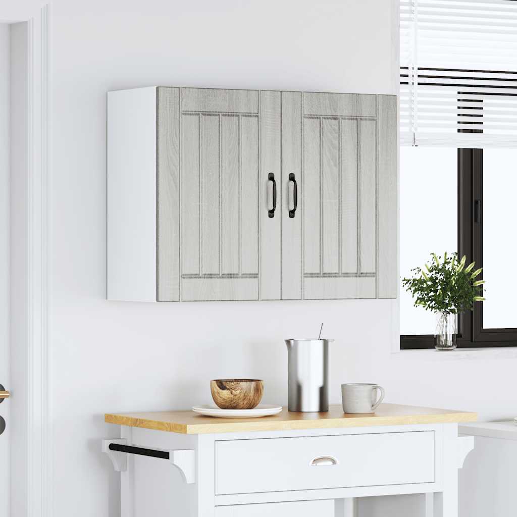 Pensile da Cucina Lucca Grigio Sonoma in Legno Multistrato