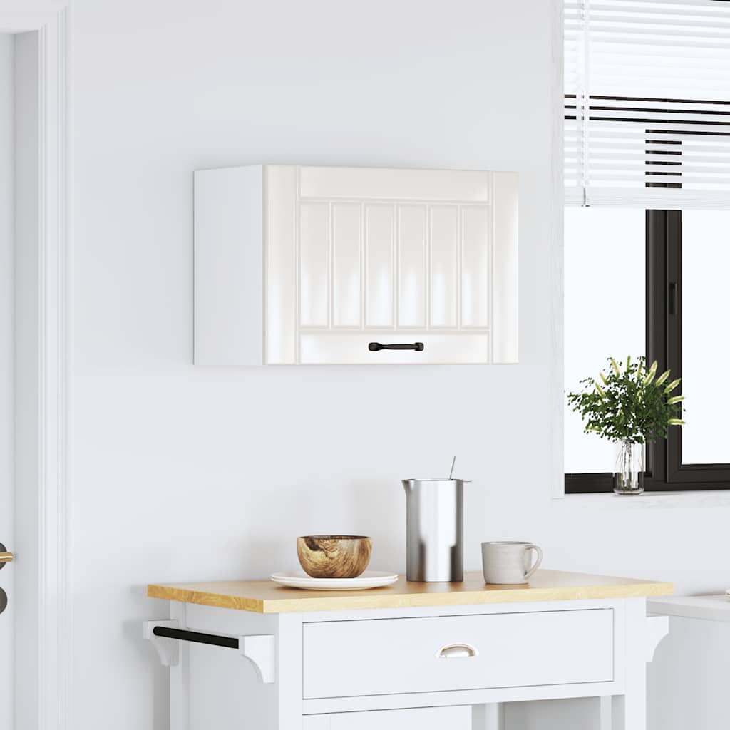 Pensile da Cucina Lucca Bianco Lucido in Legno Multistrato