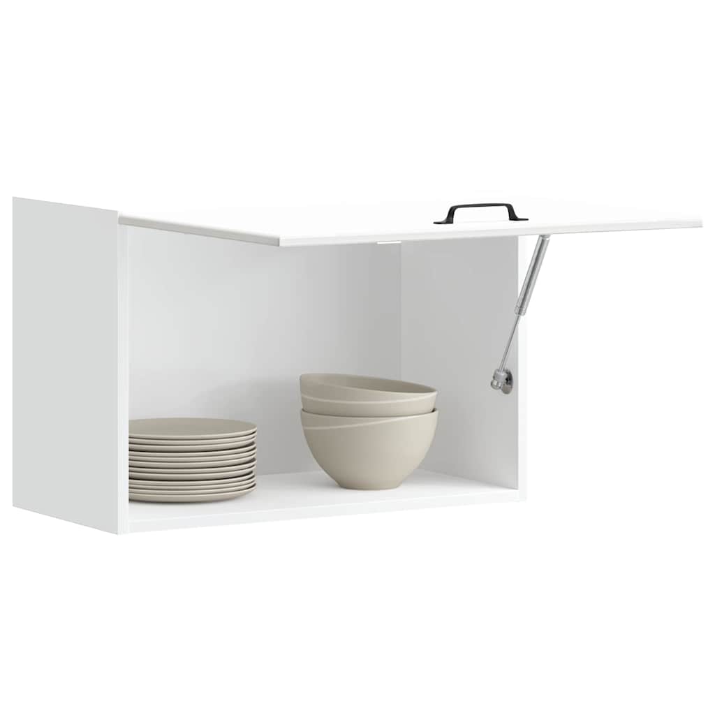 Pensile da Cucina Lucca Bianco Lucido in Legno Multistrato