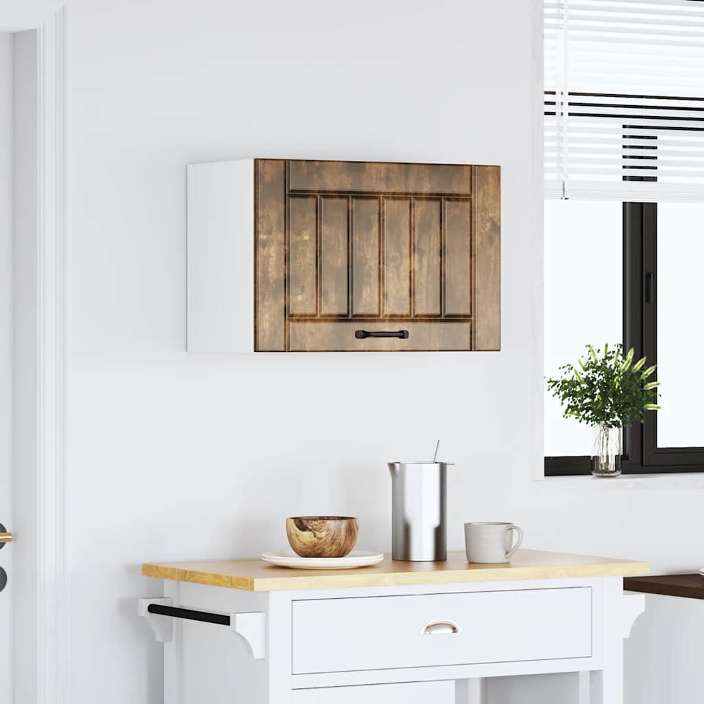 Pensile da Cucina Lucca Rovere Fumo in Legno Multistrato
