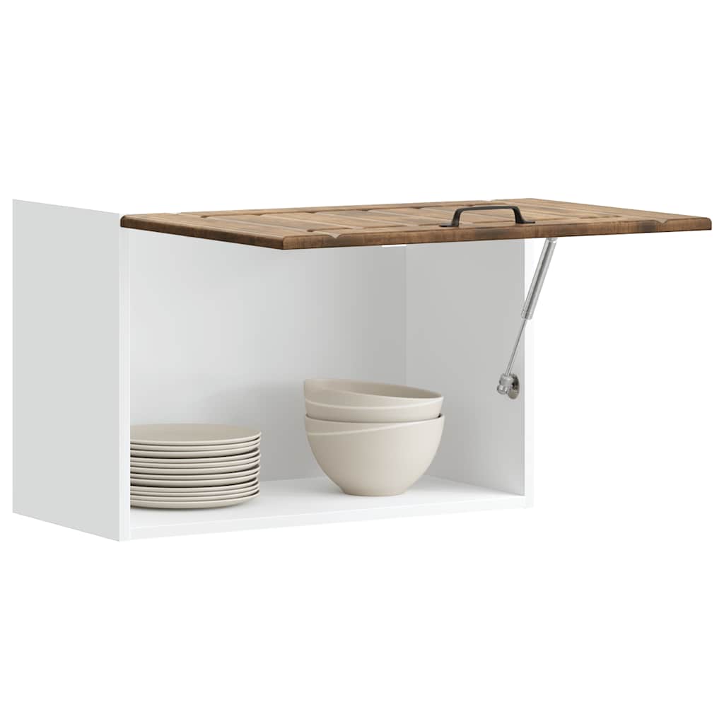 Pensile da Cucina Lucca Rovere Fumo in Legno Multistrato