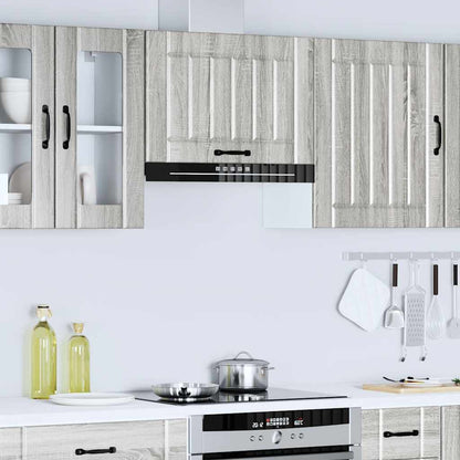 Pensile da Cucina Lucca Grigio Sonoma in Legno Multistrato