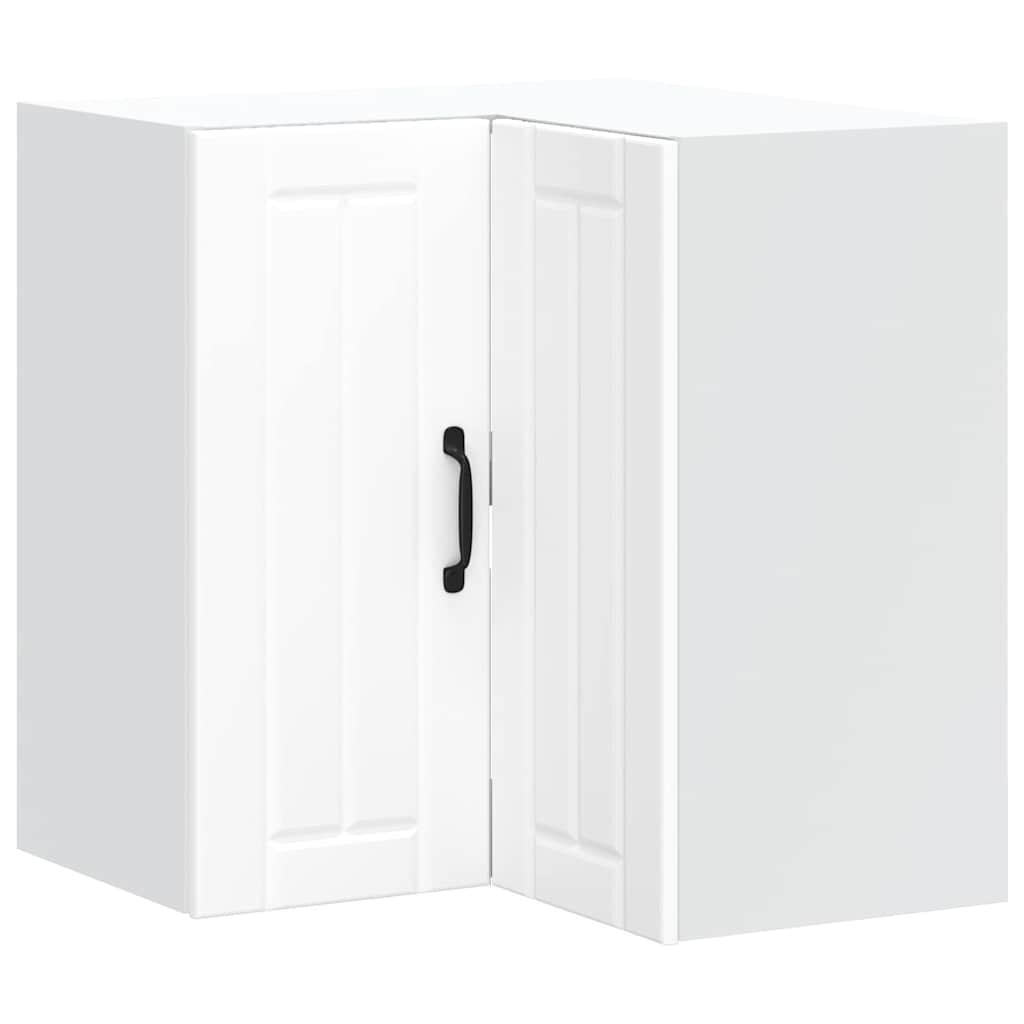 Pensile da Cucina ad Angolo Lucca Bianco in Legno Multistrato