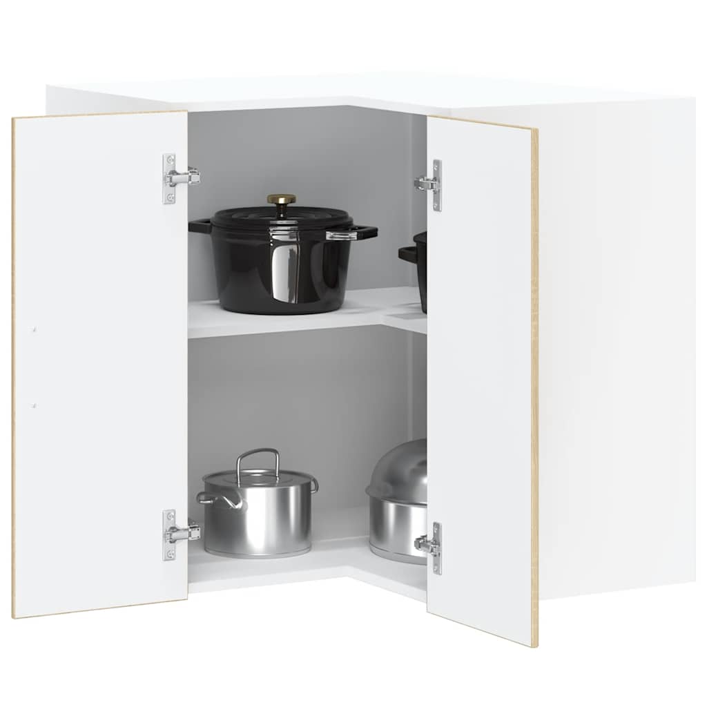 Pensile da Cucina ad Angolo Lucca Rovere Sonoma in Truciolato