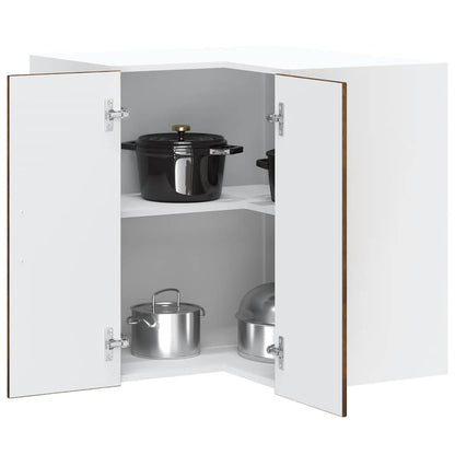 Pensile da Cucina ad Angolo Lucca Rovere Fumo Legno Multistrato