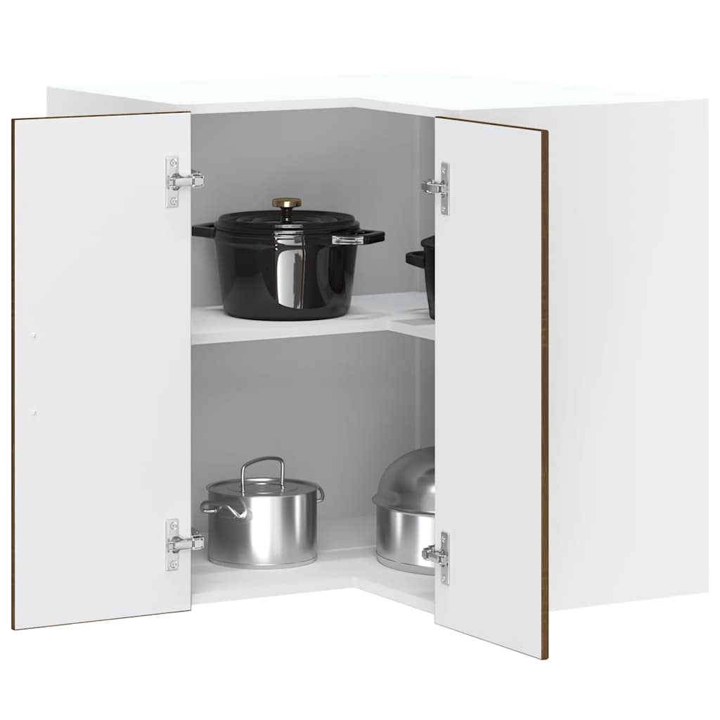 Pensile da Cucina ad Angolo Lucca Rovere Marrone in Truciolato