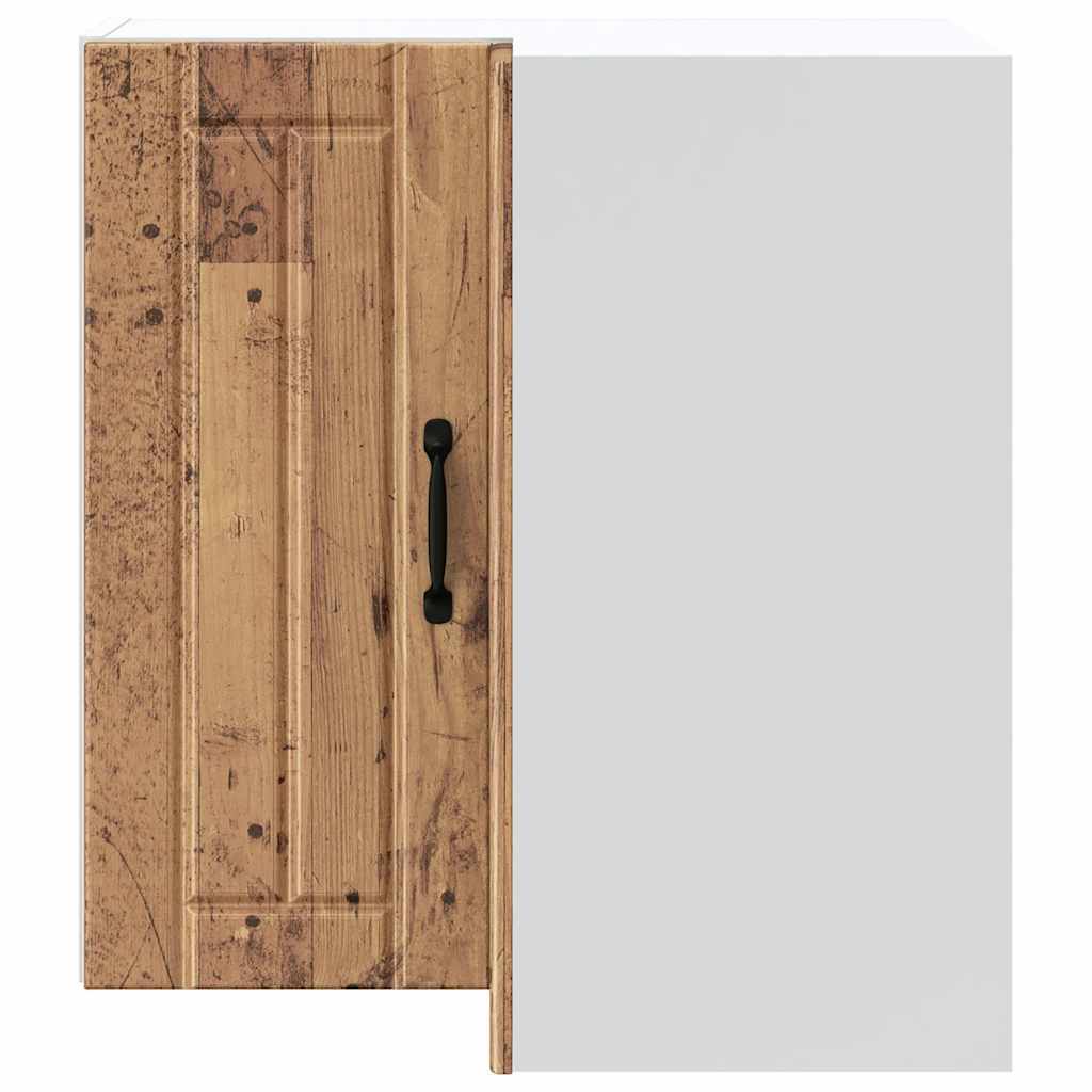 Pensile da Cucina ad Angolo Lucca Legno Antico in Truciolato