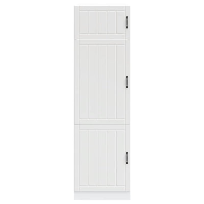 Armadio da Cucina Lucca Bianco in Legno Multistrato