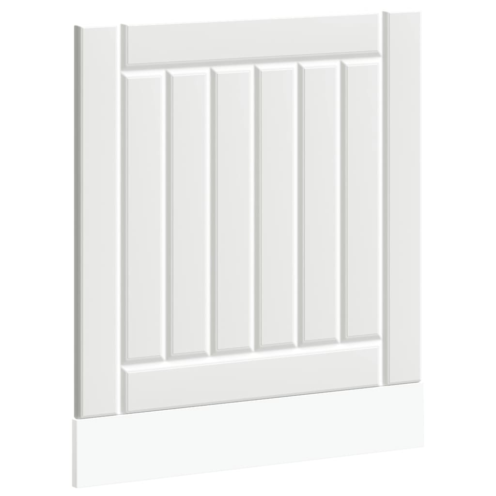 Pannello Lavastoviglie Lucca Bianco in Legno Multistrato