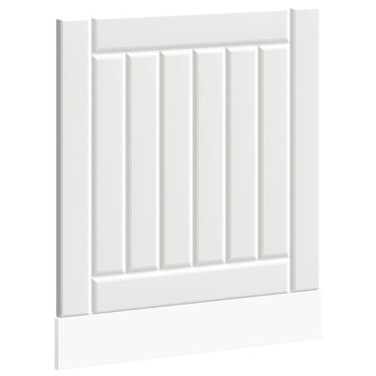 Pannello Lavastoviglie Lucca Bianco in Legno Multistrato