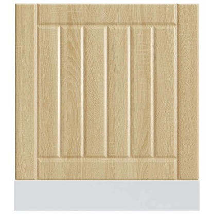 Pannello Lavastoviglie Lucca Rovere Sonoma in Legno Multistrato