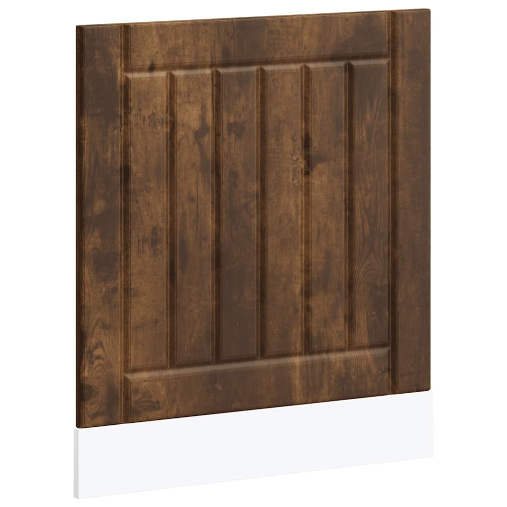 Pannello Lavastoviglie Lucca Rovere Fumo in Legno Multistrato
