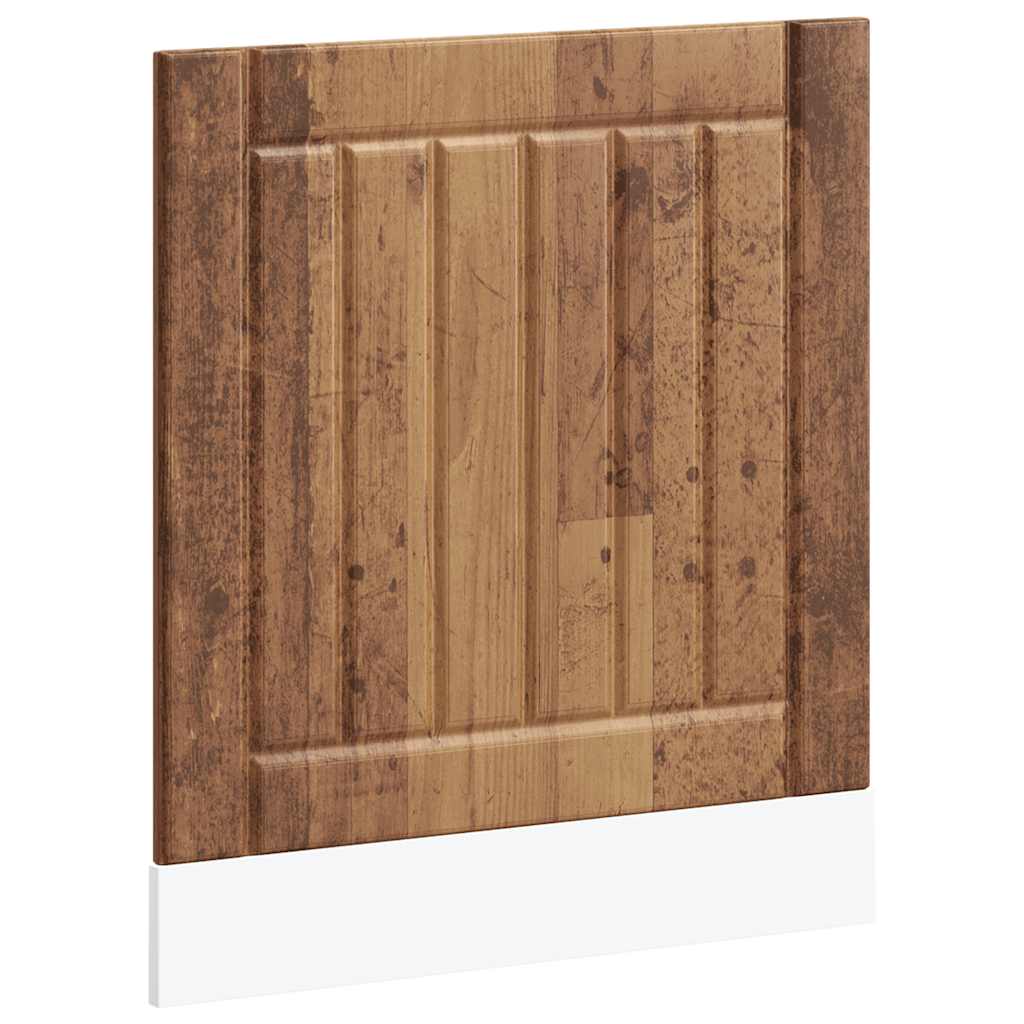 Pannello Lavastoviglie Lucca Legno Antico in Legno Multistrato