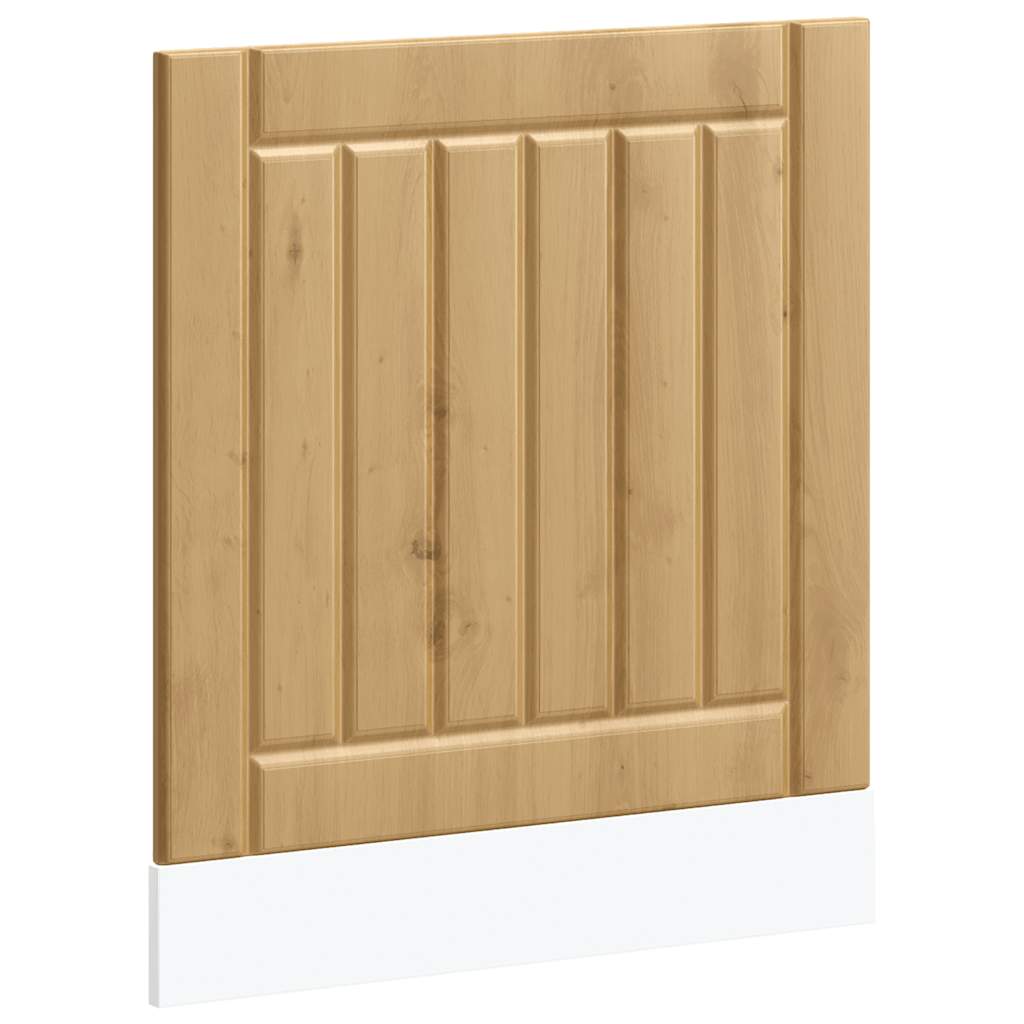 Pannello Lavastoviglie Rovere Artigianale Legno Multistrato