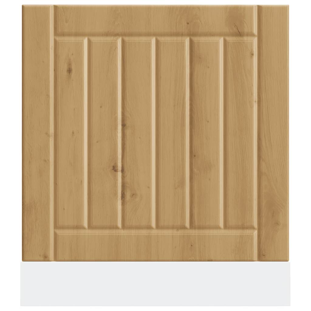 Pannello Lavastoviglie Rovere Artigianale Legno Multistrato