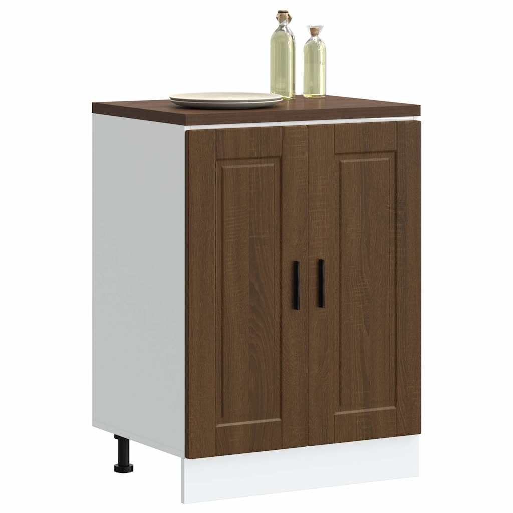 Base da Cucina Porto Rovere Marrone in Legno Multistrato