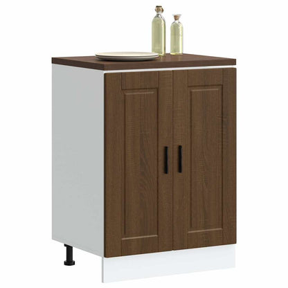 Base da Cucina Porto Rovere Marrone in Legno Multistrato