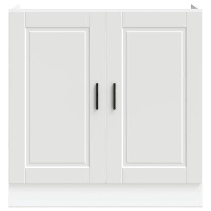 Mobile base lavello Porto Bianco 80x46x81,5cm Legno Multistrato