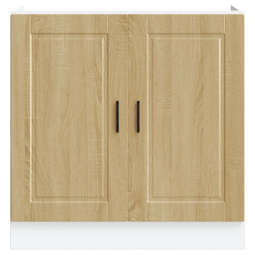 Mobile base lavello Porto Rovere Sonoma 80x46x81,5cm Truciolato