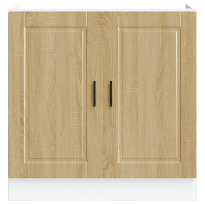 Mobile base lavello Porto Rovere Sonoma 80x46x81,5cm Truciolato